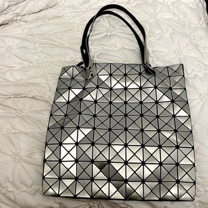 Metallic Geometric Bag
